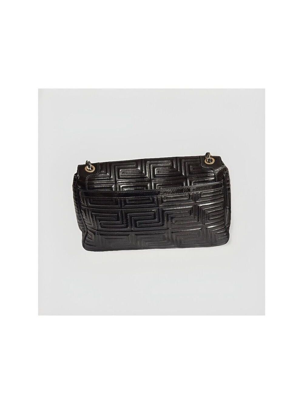 Gianni Versace Quilted Patent Leather Shoulder Bag - Picture 7 of 16
